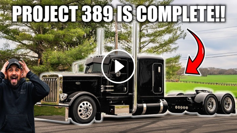 My PETERBILT 389 Build is DONE!!! Insane 3 Week Transformation!!!
