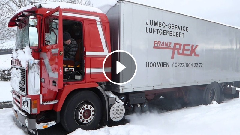 Epic Volvo F12 Cold Start: Hear the Legendary Diesel Roar to Life!